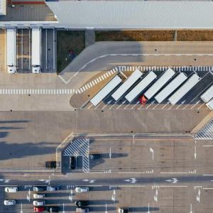 Inbound Operation Werksgelände