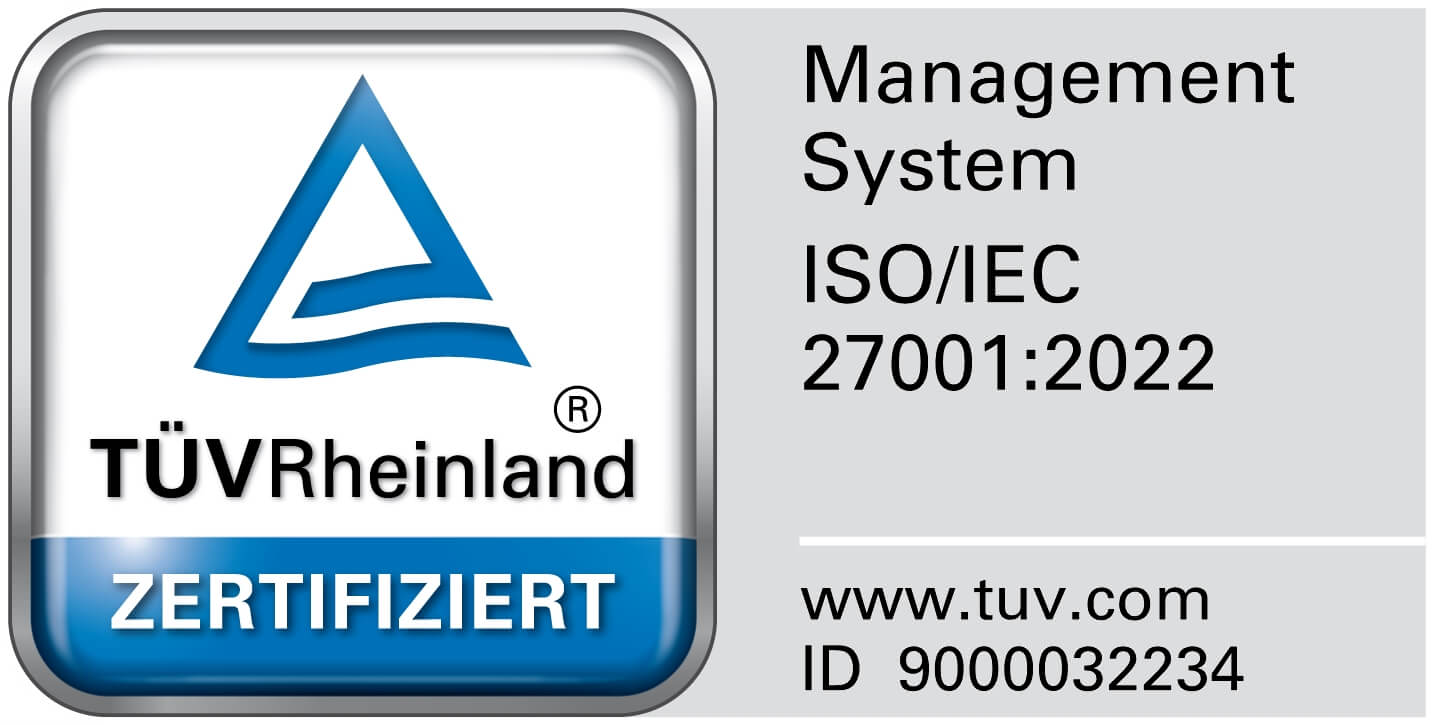 ISO 27001 Zertifikat von VCE