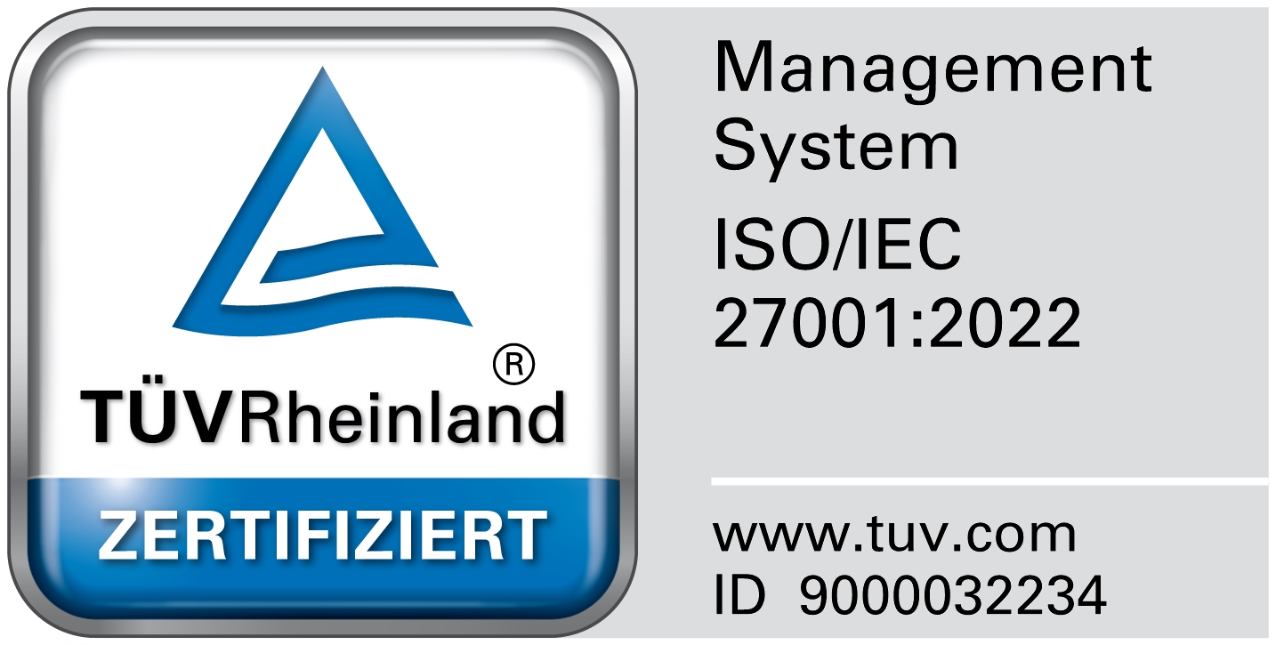 ISO 27001 Zertifikat