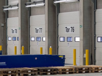 Lagerhalle Tore Innenansicht